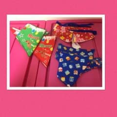未使用♡犬♡バンダナ♡６セットのサムネイル