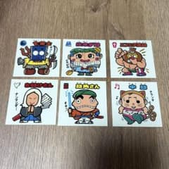 旧ビックリマンシール 助っ人シール 6枚セットのサムネイル