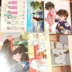 ルックバック展　クリアファイル6枚　アクリルキーホルダー2点のサムネイル