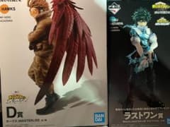 僕のヒーローアカデミア一番くじ　フィギュア　D賞＋ラストワン賞のサムネイル