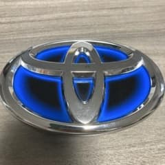 トヨタ エンブレム ハイブリッド　青色 楕円形のサムネイル