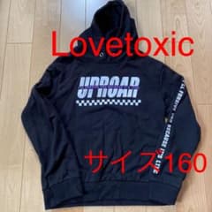 Lovetoxicパーカー  色→黒  サイズ→160のサムネイル