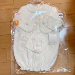 花音様専用　ベビードレス 新品　セレモニードレス　コンビドレスのサムネイル