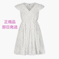 MARY DOT DRESS white Bibiy. - メルカリ