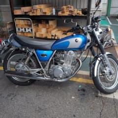 sr400 2007年 最終キャブ車 限定ブルー - メルカリ