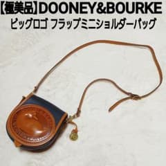 【極美品】DOONEY&BOURKE ビッグロゴ フラップミニショルダーバッグ 極美品】DOONEY&BOURKE ビッグロゴ フラップミニショルダーバッグ