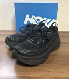 【極美品】HOKA BONDI ボンダイ6 ブラック　27.5cm