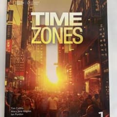TIME ZONES 1 SECOND EDITION 教科書 英語教材のサムネイル