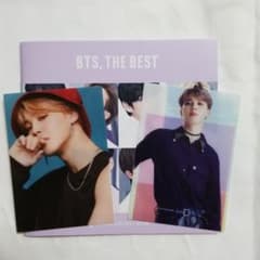 BTS THE BEST トレカ　ジミン　ユニバーサル盤のサムネイル
