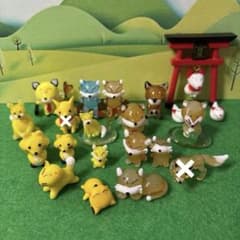 キツネ　ガラス細工　ミニチュア キツネ ガラス細工 ミニチュア | Mercari