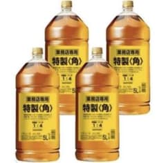 角 業務用5L 4本セット ウイスキーのサムネイル