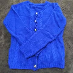 デュラス♡♡Blueニット＼(^o^)／4枚目着画ありのサムネイル
