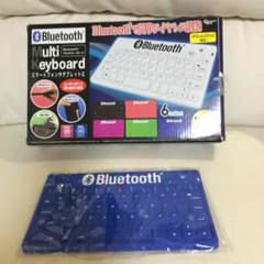 Bluetooth キーボード 青のサムネイル
