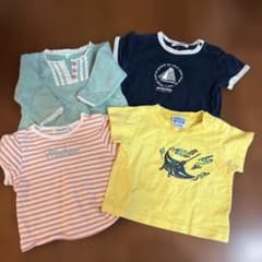 まとめ売り‼️夏用　保育園などに　80センチシャツのサムネイル