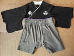 袴ロンパース　80 お祝い着　男の子のサムネイル