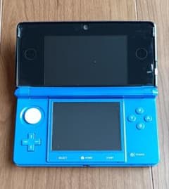 【動作確認済み】ニンテンドー3DS 本体 青 アダプター付きのサムネイル