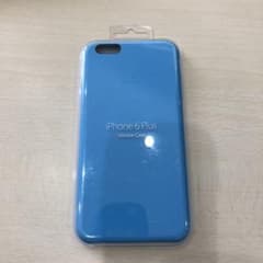 iPhone6 Plus 純正シリコンケース　ブルーのサムネイル