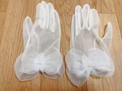 ウェディンググローブ ショートグローブ　タカミブライダル　ウェディング　手袋のサムネイル