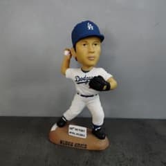 ドジャース 野茂英雄 ボブルヘッド 2003年100勝記念 MLBPA公式 - メルカリ