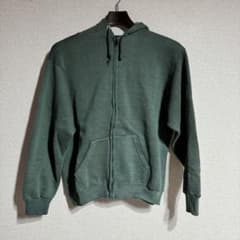 60〜70s ジップアップパーカー フェード 無地 vintageのサムネイル