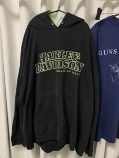 HarleyDavidson ハーレーダビッドソン古着パーカー ビックシルエットのサムネイル