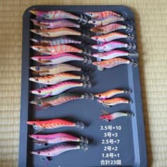 エギ・餌木 23個セット・大量　まとめ売りのサムネイル