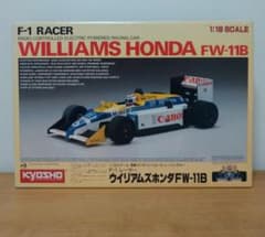 京商 KYOSHO F1 1/18 電動RC ウイリアムズ ホンダ FW11Bのサムネイル