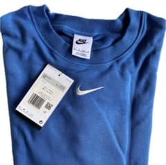 NIKE ウィメンズ スウェットシャツ XS ブルー 未使用のサムネイル