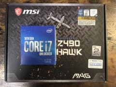 Core i7 10700K & Z490 TOMAHAWKのサムネイル