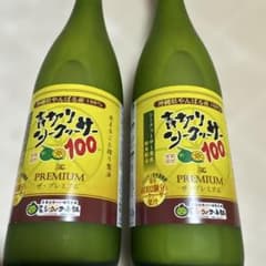 青切りシークヮーサー100 ザ・プレミアム 2本セットのサムネイル