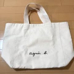 アニエスベー トートバッグ アイボリーのサムネイル