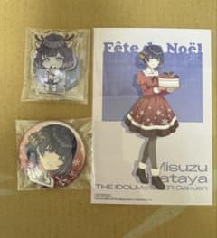 学マス fête de Noël ミニアクリルスタンド 缶バッジ 秦谷美鈴 - メルカリ