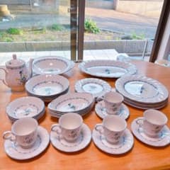 【豪華セット】NIKKO（ニッコー）洋食器 ティーセット＆プレート 平成レトロ 豪華セット】NIKKO（ニッコー）洋食器 ティーセット＆プレート 平成