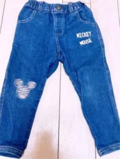 デニムパンツ ミッキー 95サイズのサムネイル