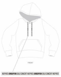 SHINee ジョンヒョン INSPIRED フーディ WHITEのサムネイル