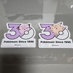 ポケモン 30周年 popup ソンス ステッカー ピッピ ピクシー - メルカリ