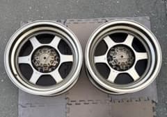 新品　16 8j ホイール　2本　① 139.7 6穴 ランクル　ハイエース 新品 16 8j ホイール 2本 ① 139.7 6穴 ランクル ハイエース - メルカリ