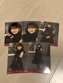 乃木坂46 生写真 歩道橋 選抜Ver 5種コンプ 個別生写真 奥田いろは