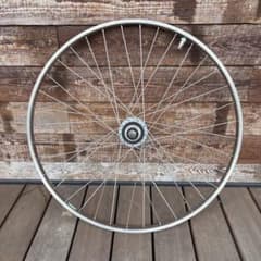 【新品】27インチ内装5段変速 完組リヤホイール 空気ミハル君付（アルベルトなど 新品】27インチ内装5段変速 完組リヤホイール 空気ミハル君付