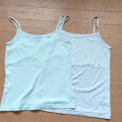 150 胸二重 キャミソール ２枚セットのサムネイル