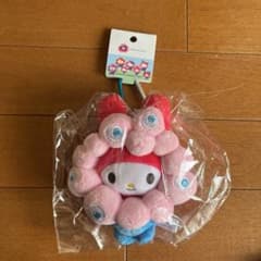 新品未使用/マイメロ】なりきりぬいぐるみ カラビナ付き 万博