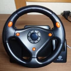 ドリームキャスト　レーシングコントローラーのサムネイル