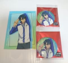 新テニスの王子様 越前リョーマ セット HMV 缶バッジ ブロマイド