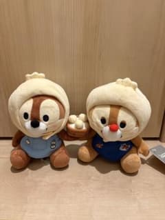 상하이 디즈니 칩 & 데일 오고리포 봉제인형
