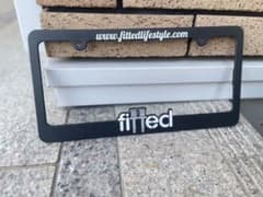fitted ナンバーフレーム usサイズのサムネイル