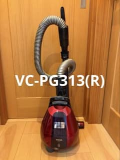 TOSHIBA 東芝 VC-PG313-R 紙パック式掃除機 清掃　動作確認28 TOSHIBA 東芝 VC-PG313-R 紙パック式掃除機 清掃 動作確認28 - メルカリ