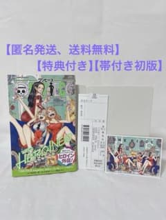 帯付き初版】【特典付き】ワンピース ノベルヒロインズ カラフル