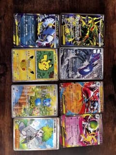 m*x様 ポケモンカード 8枚セット　レックウザ　カイオーガ　ルカリオ　メガアブのサムネイル