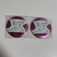 HUNTER×HUNTER ヒソカ デコレクション缶バッジ - メルカリ
