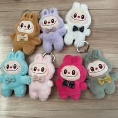Labubu(ラブブ)ぬいぐるみストラップ7体セット - メルカリ